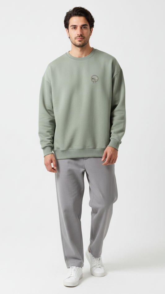 Relaxed Sweatshirt Men 100% Organic Cotton