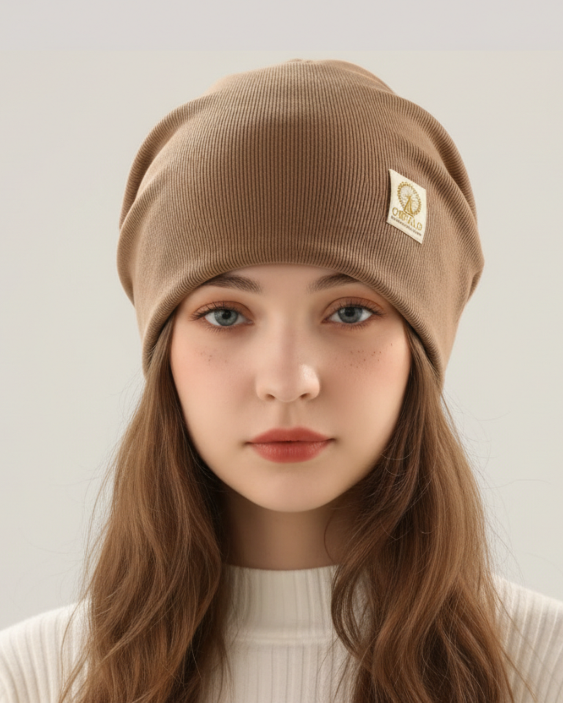 Warm 100% organic wool hat