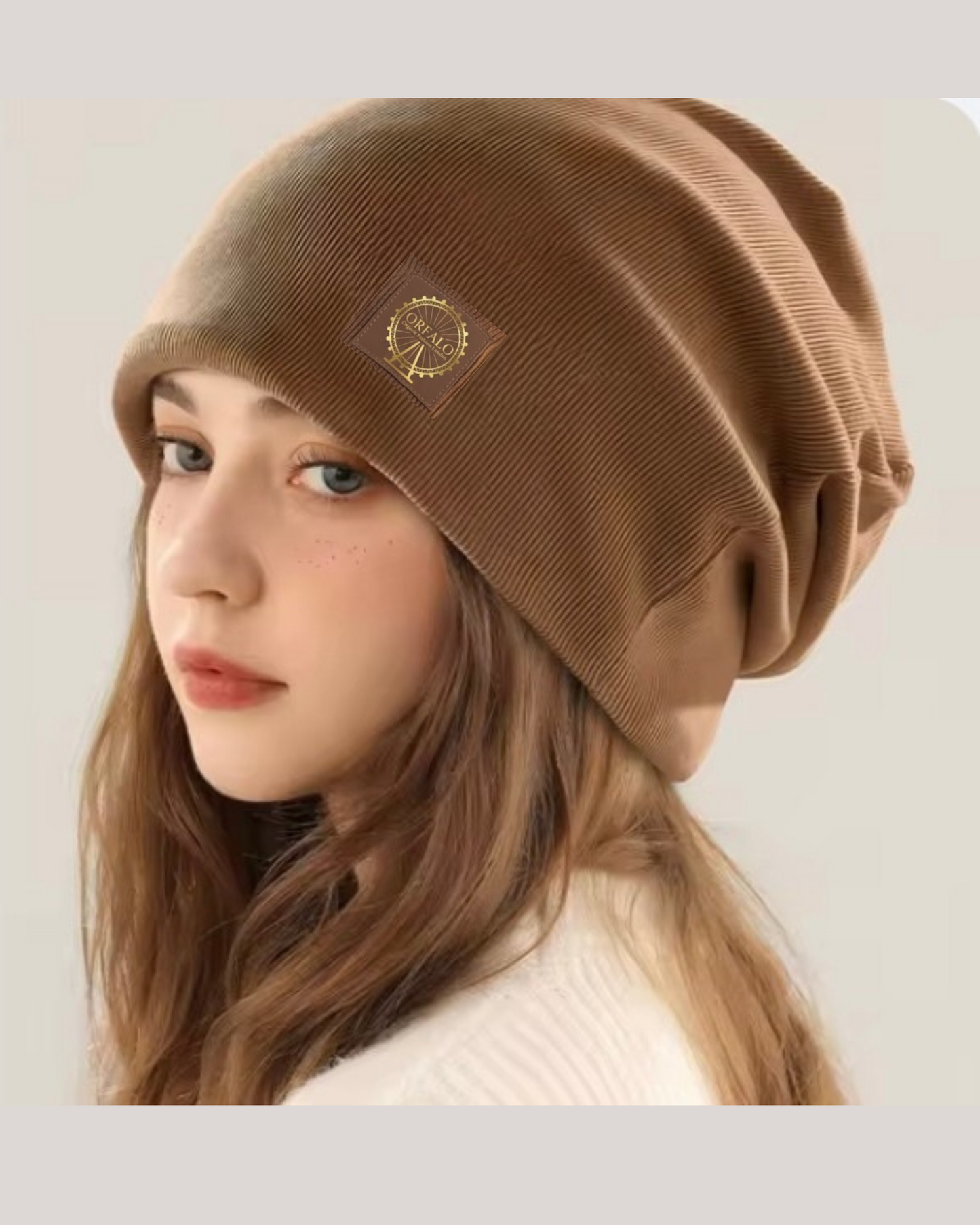 Warm 100% organic wool hat