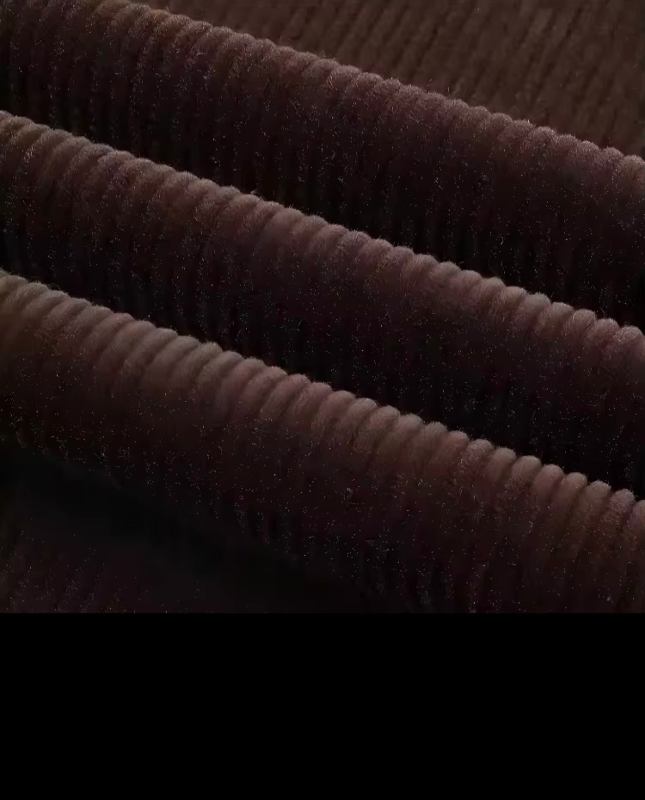 Versatile Corduroy Wide-leg Trousers, High-waisted, Loose Straight-leg