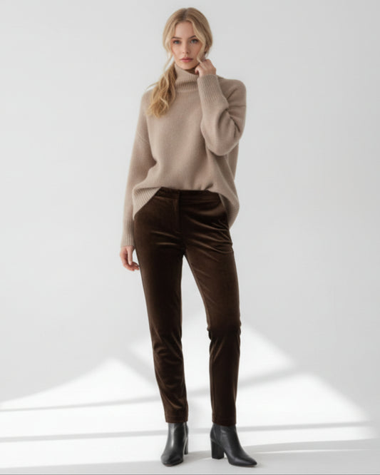 Pure Cashmere Turtleneck Sweater