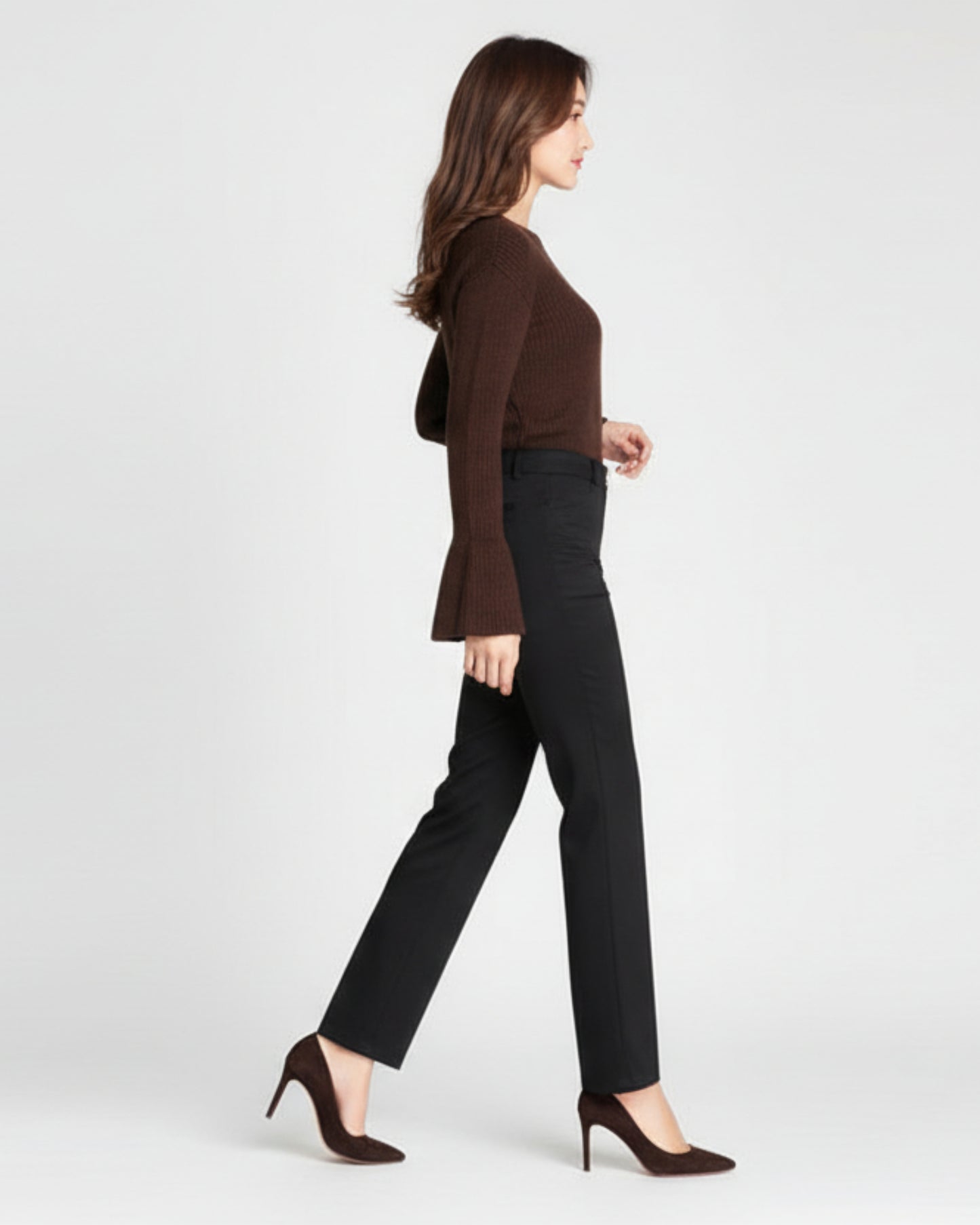 100% Organic Cotton Black Trousers – Women’s Sustainable Clothing UK