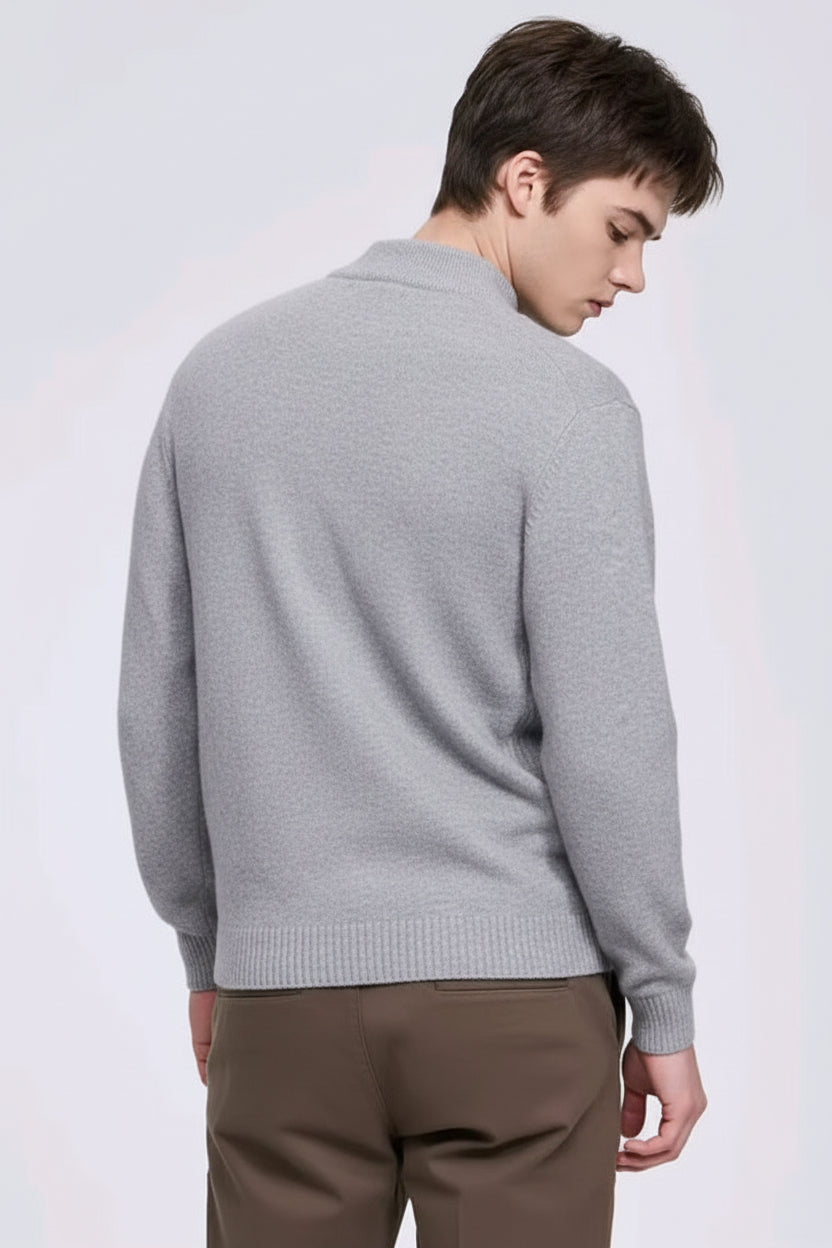 Half-Zip Sweater Wool