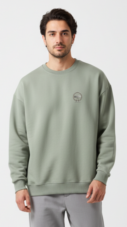Relaxed Sweatshirt Men 100% Organic Cotton
