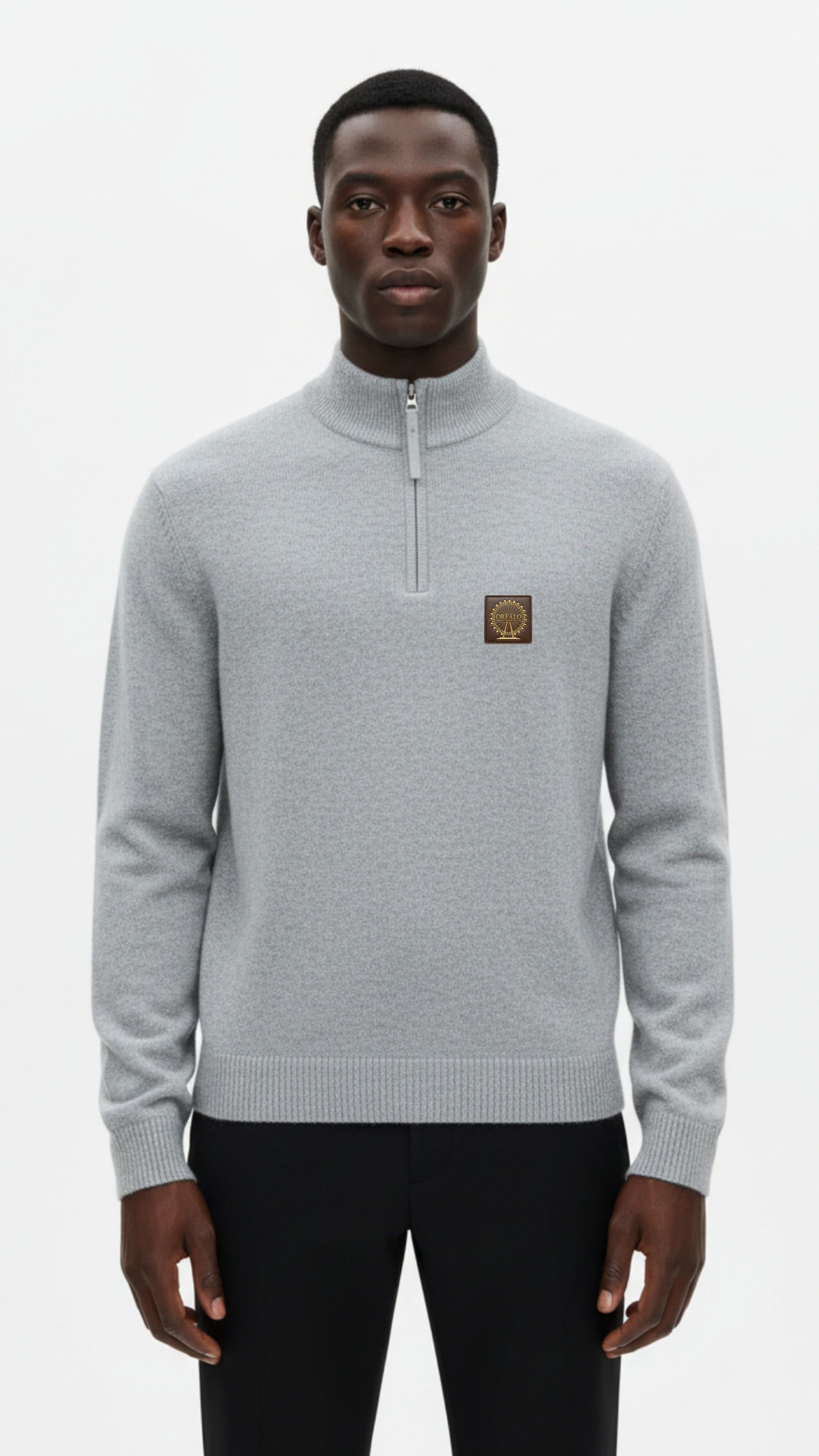 Half-Zip Sweater Wool