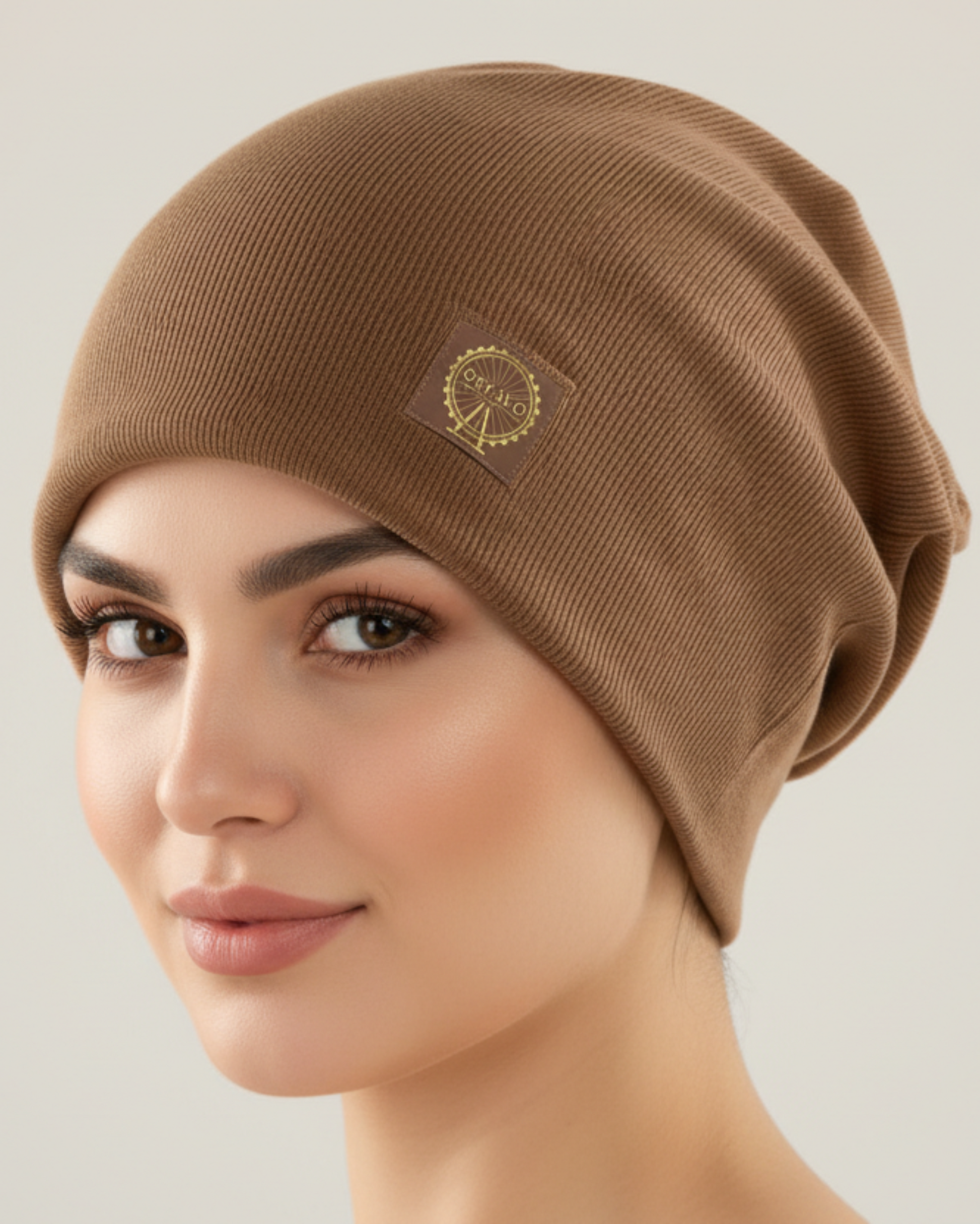 Warm 100% organic wool hat